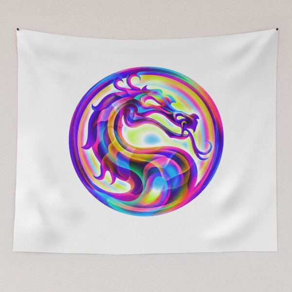 Item preview, MK Dragon Symbol-Neon designed and sold by FreakNRetro.
