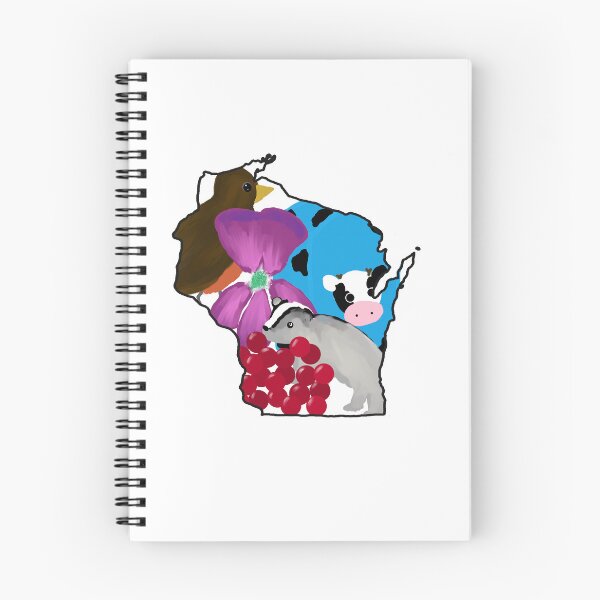 Item preview, Wisconsin-inline designed and sold by EmberGlowPress.