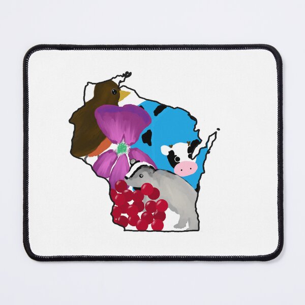 Item preview, Wisconsin-inline designed and sold by EmberGlowPress.
