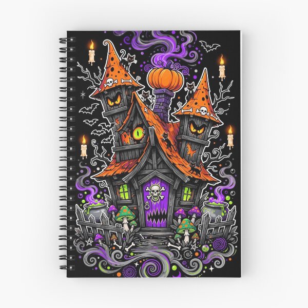 Item preview, The Witch's Haunted Cottage — Home of Forbidden Spells designed and sold by DibujandoPorfa.