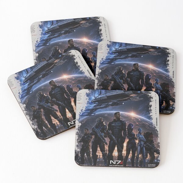 Item preview, Mass Effect N7 Team pose designed and sold by The Funky Sprunki.