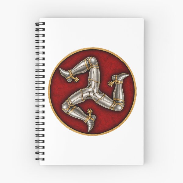 Item preview, Three Legs of Man — Isle of Man Medieval Heraldic Emblem designed and sold by Larkfound Studio.