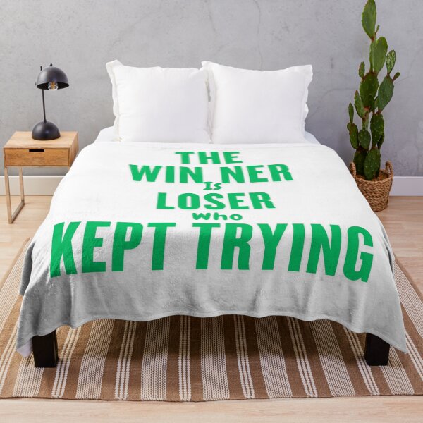 Item preview, Keep pushing forward—a winner is just a loser who never gave up! designed and sold by Telegant.