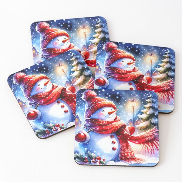 Item preview, Christmas Snowman With Red Hat And Scarf    designed and sold by DEC02.