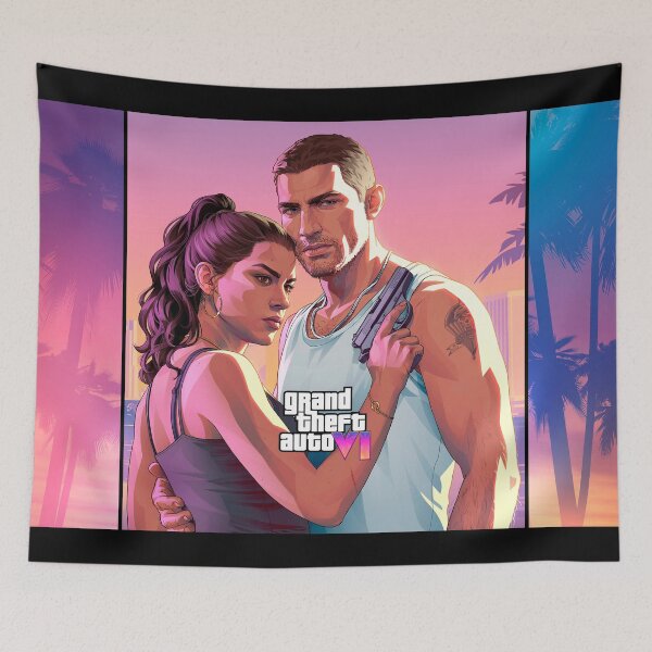 Item preview, GTA VI Lucia & Jason designed and sold by J's Models.