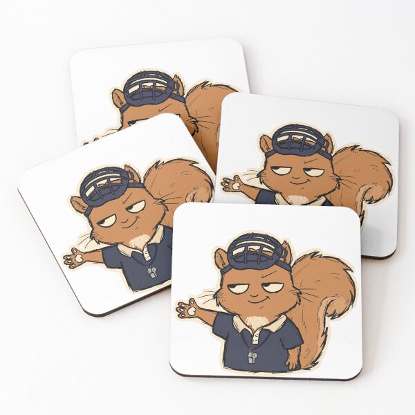Item preview, Safe I Don't Know The Rules Funny Squirrel Sticker — Clueless Umpire Baseball Decal designed and sold by ryleemaxwell.