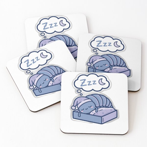 Item preview, Isopod Wants Nap Sleepy Cute Bug Vector Art designed and sold by BoydMercantile.