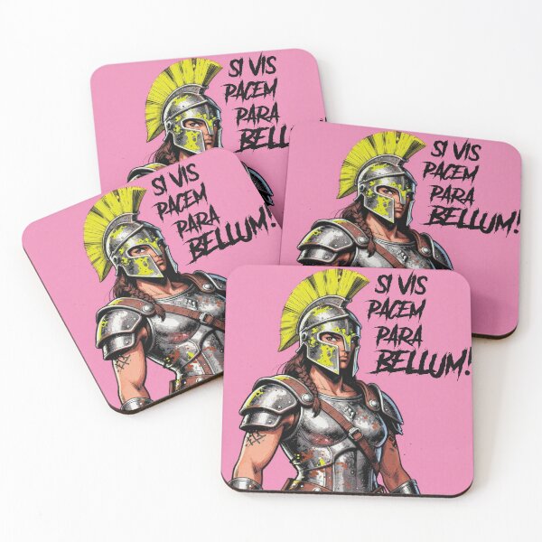 Item preview, Si Vis Pacem Para Bellum Roman Warrior Graffiti Typography designed and sold by WildArtIT.