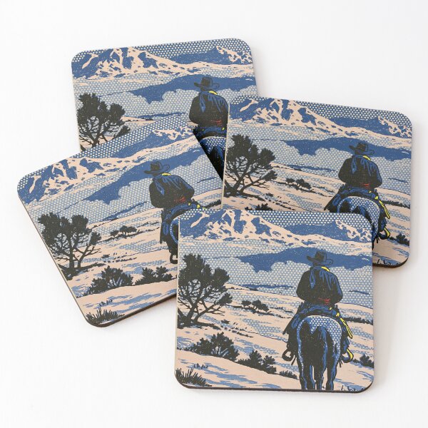Item preview, Lone Horseman in the Drifts designed and sold by Retro Type.