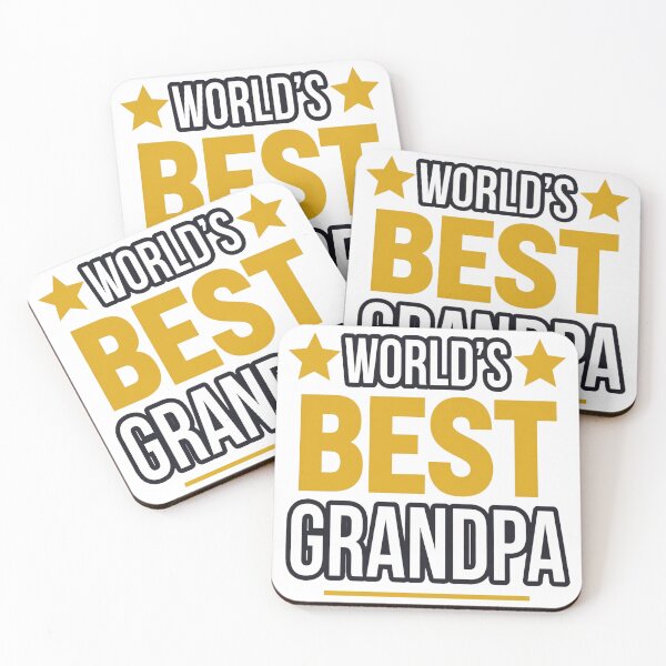 Item preview, World's Best Grandpa Funny Grandfather Gift Shirt designed and sold by TonyTDesigns.