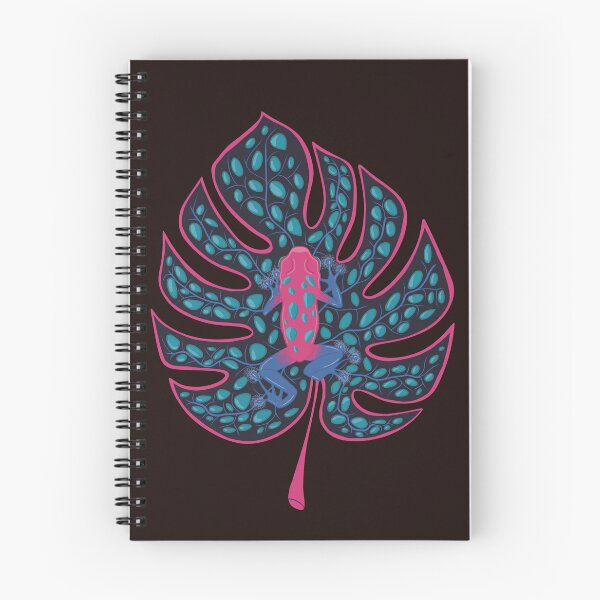 Item preview, Strawberry Poison Dart Frog on Monstera Leaf designed and sold by Olenka.