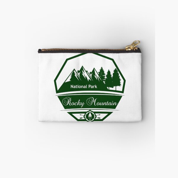 Item preview, Rocky Mountain National Park Badge | Colorado Hiking Travel Souvenir designed and sold by DonnaRaine.