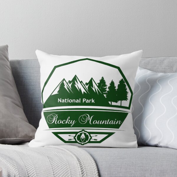 Item preview, Rocky Mountain National Park Badge | Colorado Hiking Travel Souvenir designed and sold by DonnaRaine.