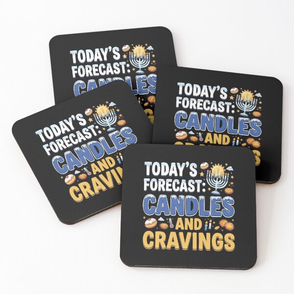 Item preview, Today's Forecast Candles Cravings Hanukkah Holiday designed and sold by YASSINE HZ.