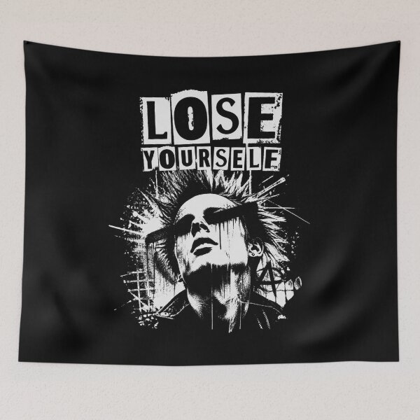 Item preview, Lose Yourself Grunge Streetwear Graphic designed and sold by ERODED SELF.