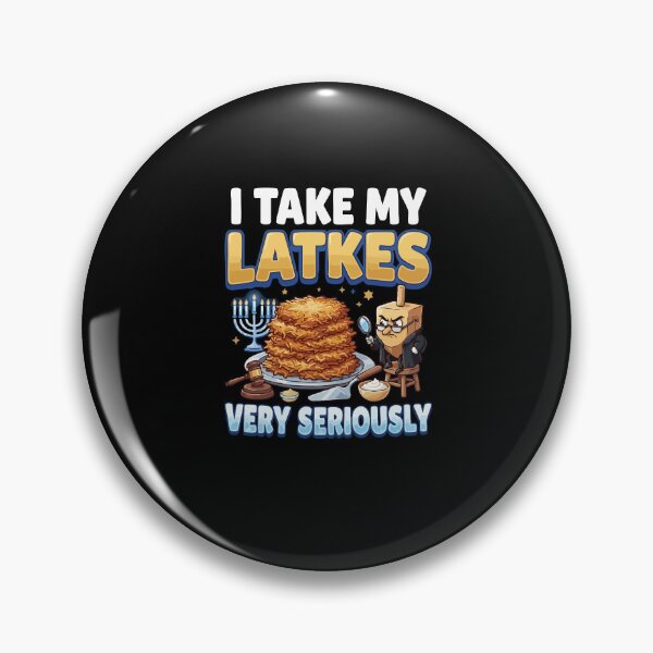 Item preview, I Take My Latkes Very Seriously Hanukkah designed and sold by YASSINE HZ.