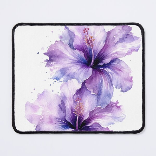 Item preview, Lilac Hibiscus | Elegant and Delicate Tropical Flower designed and sold by KerzuFrases .