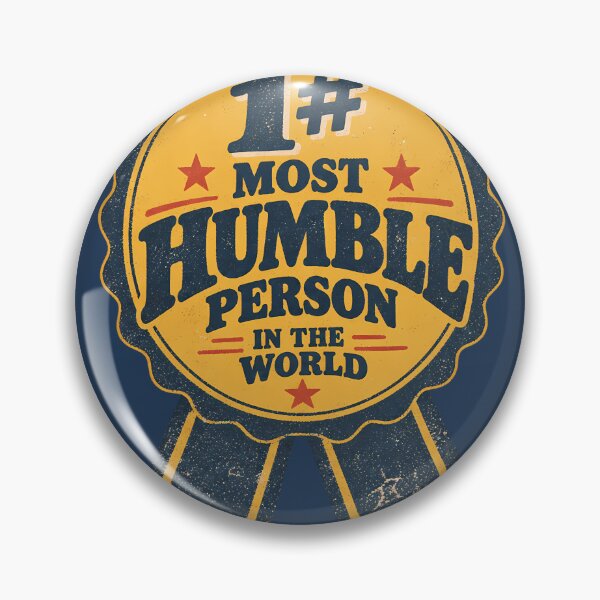 Item preview, #1 Most Humble Person in the World – Funny Sarcastic Award designed and sold by Douglystuff.