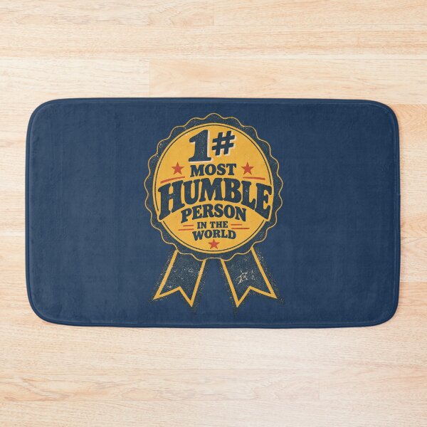 Item preview, #1 Most Humble Person in the World – Funny Sarcastic Award designed and sold by Douglystuff.