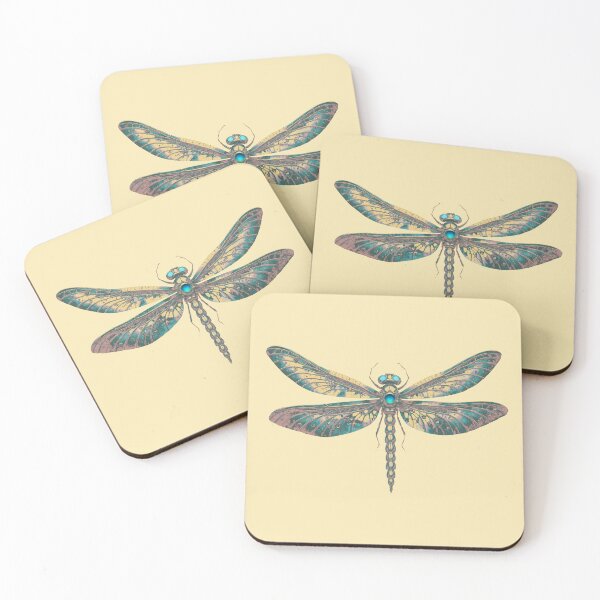 Item preview, Metallic Mechanical Steampunk Dragonfly designed and sold by Retro Art Factory.