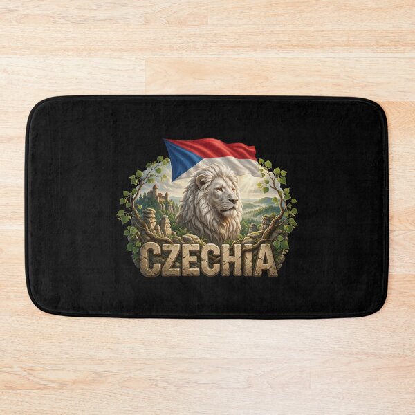 Item preview, Czechia Heritage – Bohemian Lion Emblem designed and sold by FlagX.