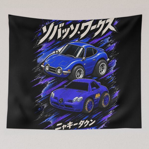 Item preview, Team Sovass Chibi Blue Coupe JDM Works designed and sold by Night Shift Garage.