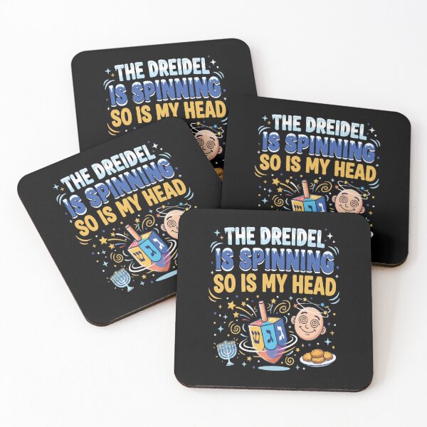Item preview, Dizzy Dreidel Hanukkah Spinning Head Humor designed and sold by YASSINE HZ.