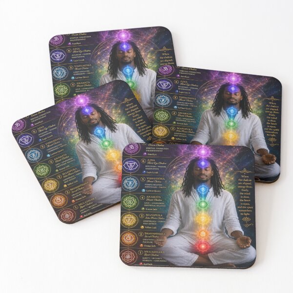 Item preview, The Seven Chakras designed and sold by HeritageGlow.