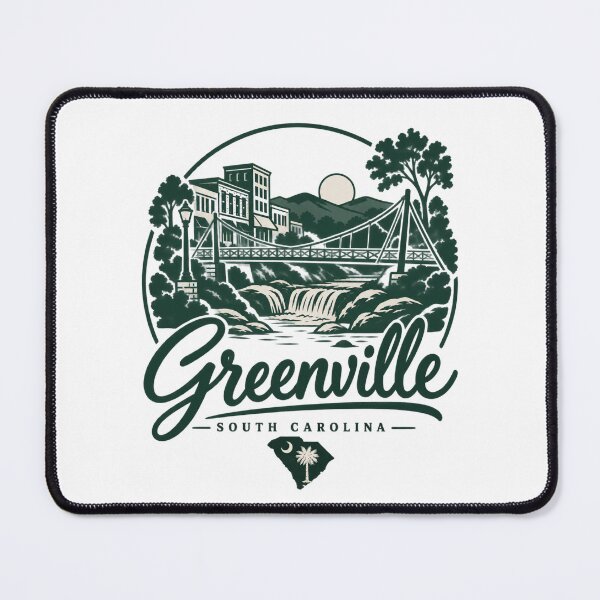 Item preview, Greenville South Carolina designed and sold by CampAndCoast.