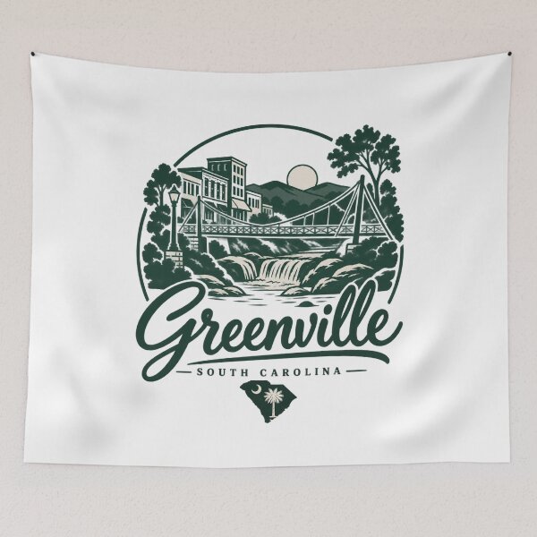 Item preview, Greenville South Carolina designed and sold by CampAndCoast.