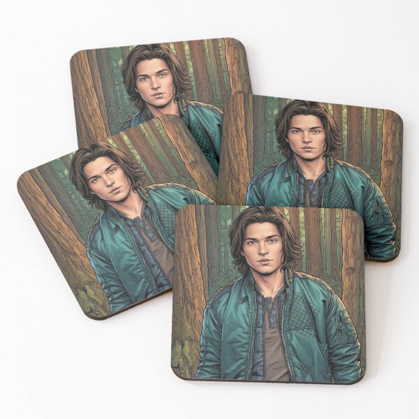 Item preview, Sci Fi 100 TM Finn Actor Actress LGBTQ+ Cartoon Decor Comic Wall Art Print Poster Shirt Clock Blanket KDrama designed and sold by Mind Space.
