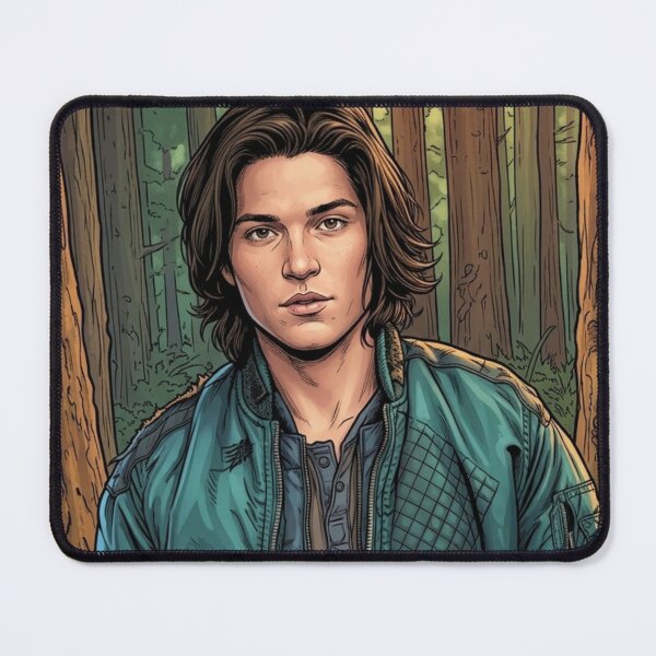 Item preview, Sci Fi 100 TM Finn Actor Actress LGBTQ+ Cartoon Decor Comic Wall Art Print Poster Shirt Clock Blanket KDrama designed and sold by Mind Space.