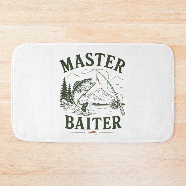 Item preview, Fishing Humor - Master Baiter designed and sold by CampAndCoast.
