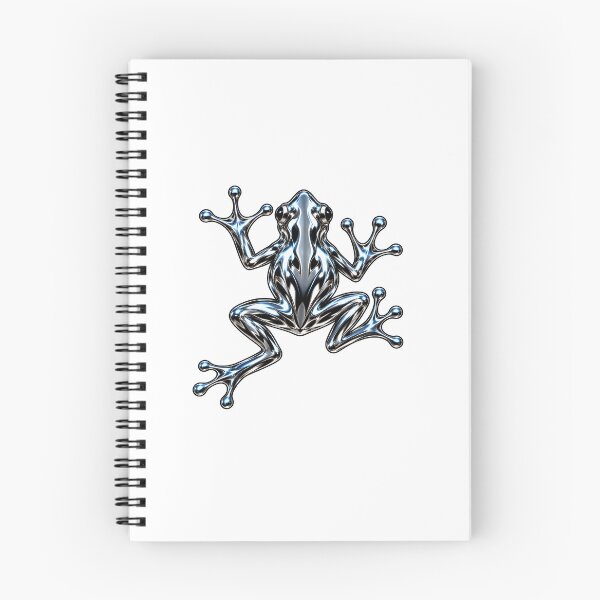Item preview, Liquid Chrome Frog – Y2K Futuristic Silver Metal Aesthetic designed and sold by FileFlowStudio.