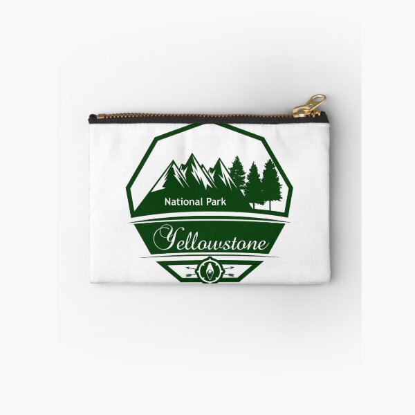 Item preview, Yellowstone National Park Badge | Wyoming Montana Travel Souvenir designed and sold by DonnaRaine.