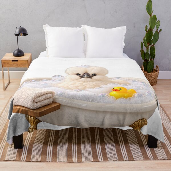 Item preview, Cute Silkie Chicken Bathtub designed and sold by Sillytoe.
