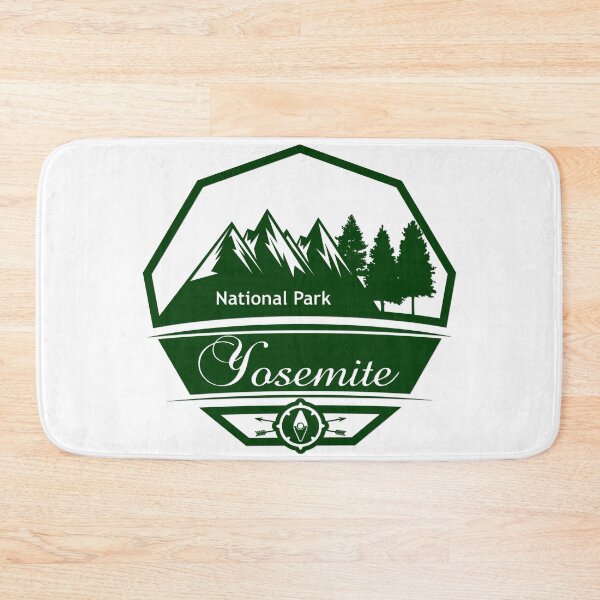 Item preview, Yosemite National Park Badge | California Sierra Nevada Souvenir designed and sold by DonnaRaine.