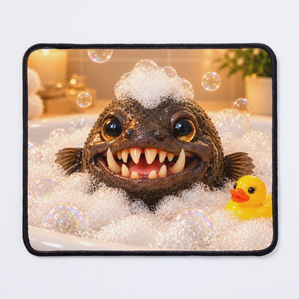 Item preview, Funny Fangtooth Fish Bubble Bath designed and sold by Sillytoe.