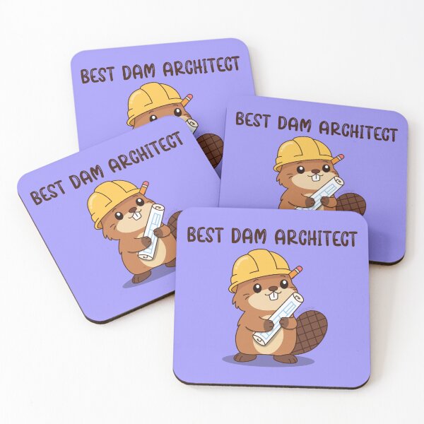 Item preview, Best Dam Architect designed and sold by Mustachio-Draws.