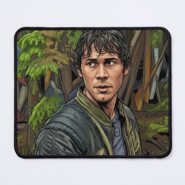 Item preview, Sci Fi 100 BM Bellamy Actor Actress LGBTQ+ Cartoon Decor Comic Wall Art Print Poster Shirt Clock Blanket KDrama designed and sold by Mind Space.