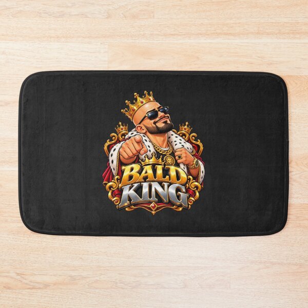 Item preview, Bald King – Funny Bald Pride Royal Crown Design designed and sold by DIB Designs – Express Your Style.