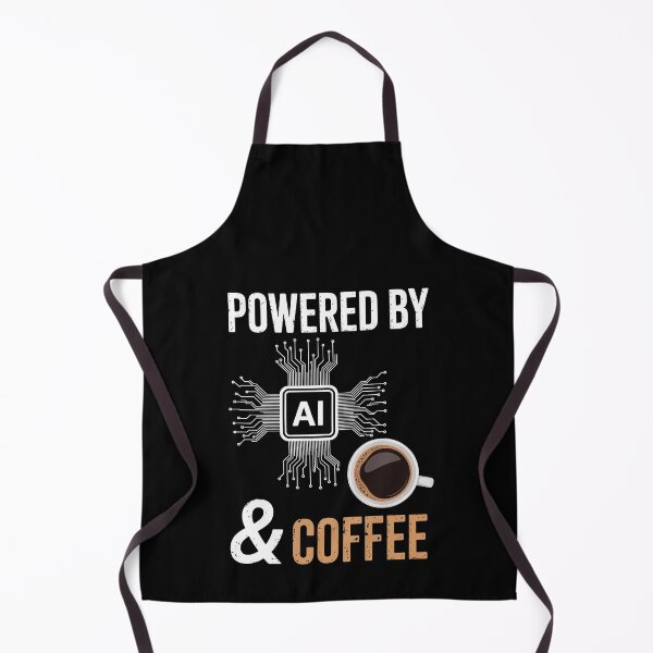 Item preview, POWERED BY AI & COFFEE designed and sold by jkrphoto.