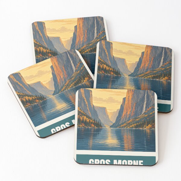 Item preview, Gros Morne National Park Canada Vintage Travel Poster designed and sold by LontraStudios.