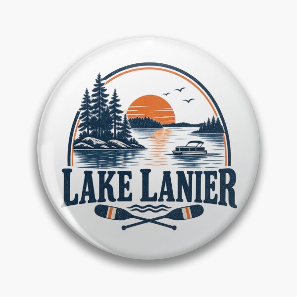 Item preview, Lake Lanier designed and sold by CampAndCoast.