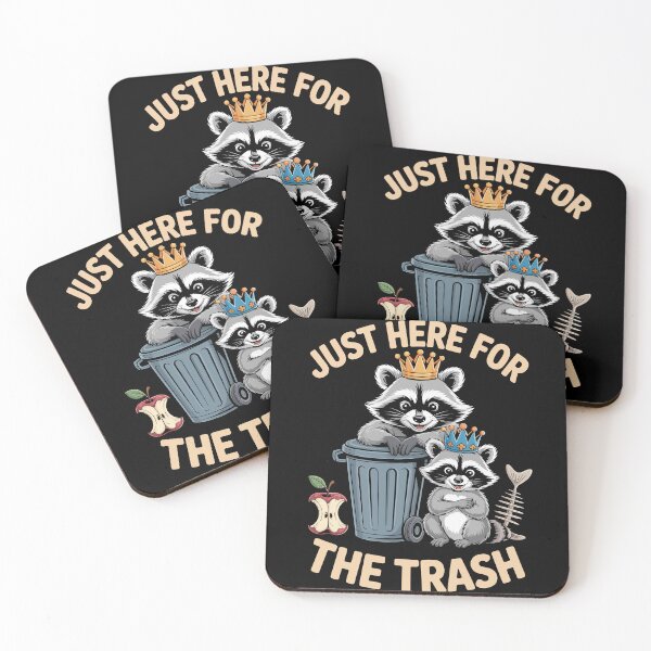 Item preview, JUST HERE FOR THE TRASH designed and sold by jkrphoto.