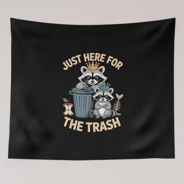 Item preview, JUST HERE FOR THE TRASH designed and sold by jkrphoto.