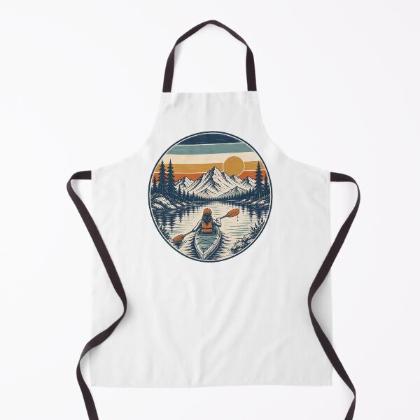 Item preview, Vintage Kayaker designed and sold by CampAndCoast.