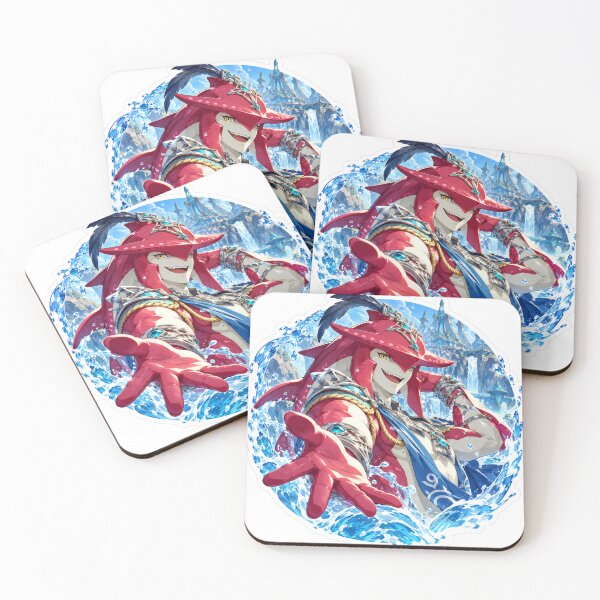 Item preview, Sidon Zora Prince Water Fantasy Art designed and sold by Mystic Wild Studio.