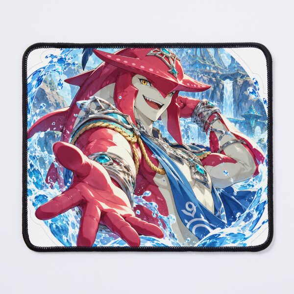 Item preview, Sidon Zora Prince Water Fantasy Art designed and sold by Mystic Wild Studio.