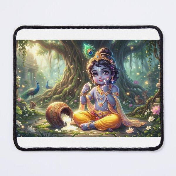 Item preview, Lord Krishna designed and sold by ShashiGodsArt.